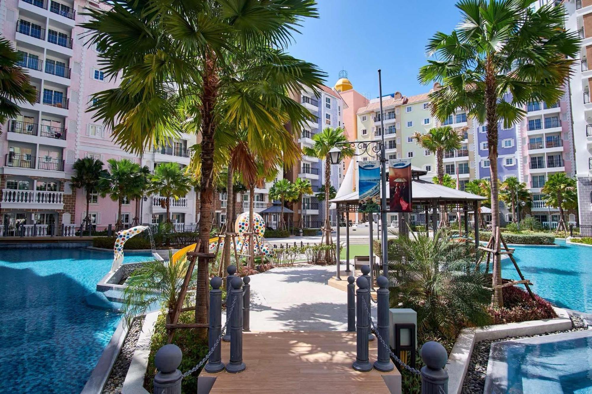 Hotel Seven Seas Cote De Azur Na Chom Thian Exterior foto