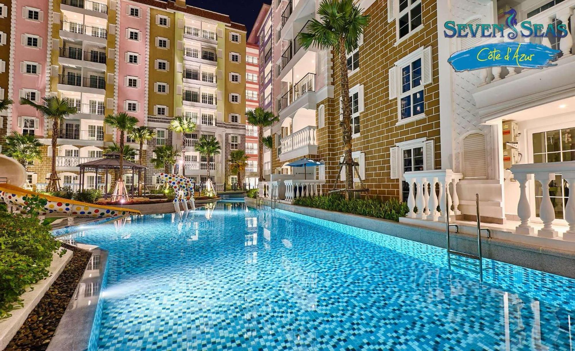 Hotel Seven Seas Cote De Azur Na Chom Thian Exterior foto