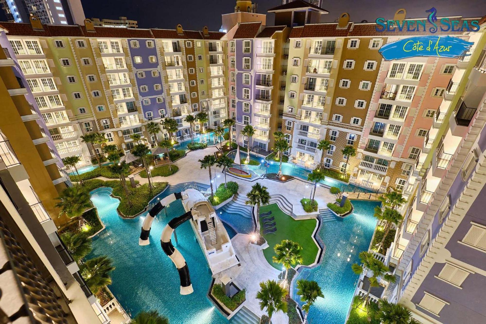 Hotel Seven Seas Cote De Azur Na Chom Thian Exterior foto