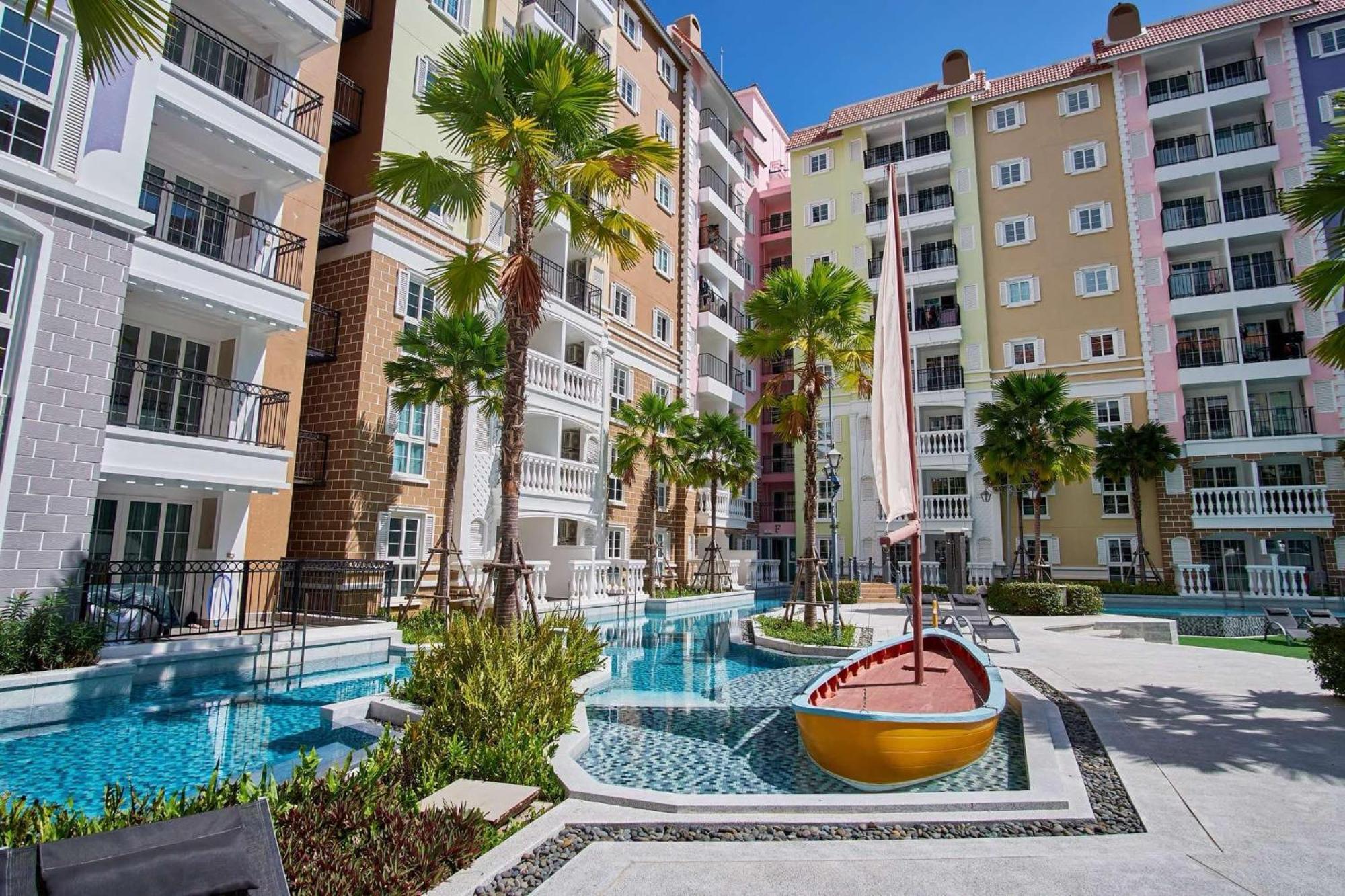 Hotel Seven Seas Cote De Azur Na Chom Thian Exterior foto