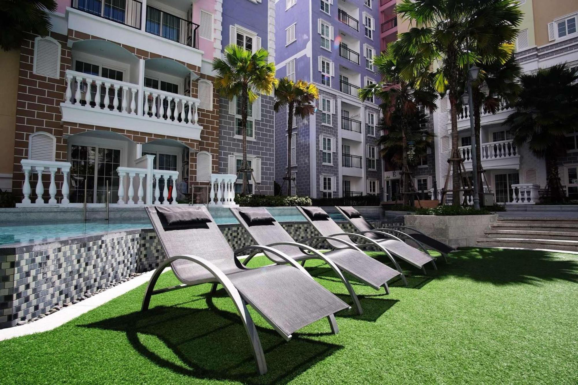 Hotel Seven Seas Cote De Azur Na Chom Thian Exterior foto