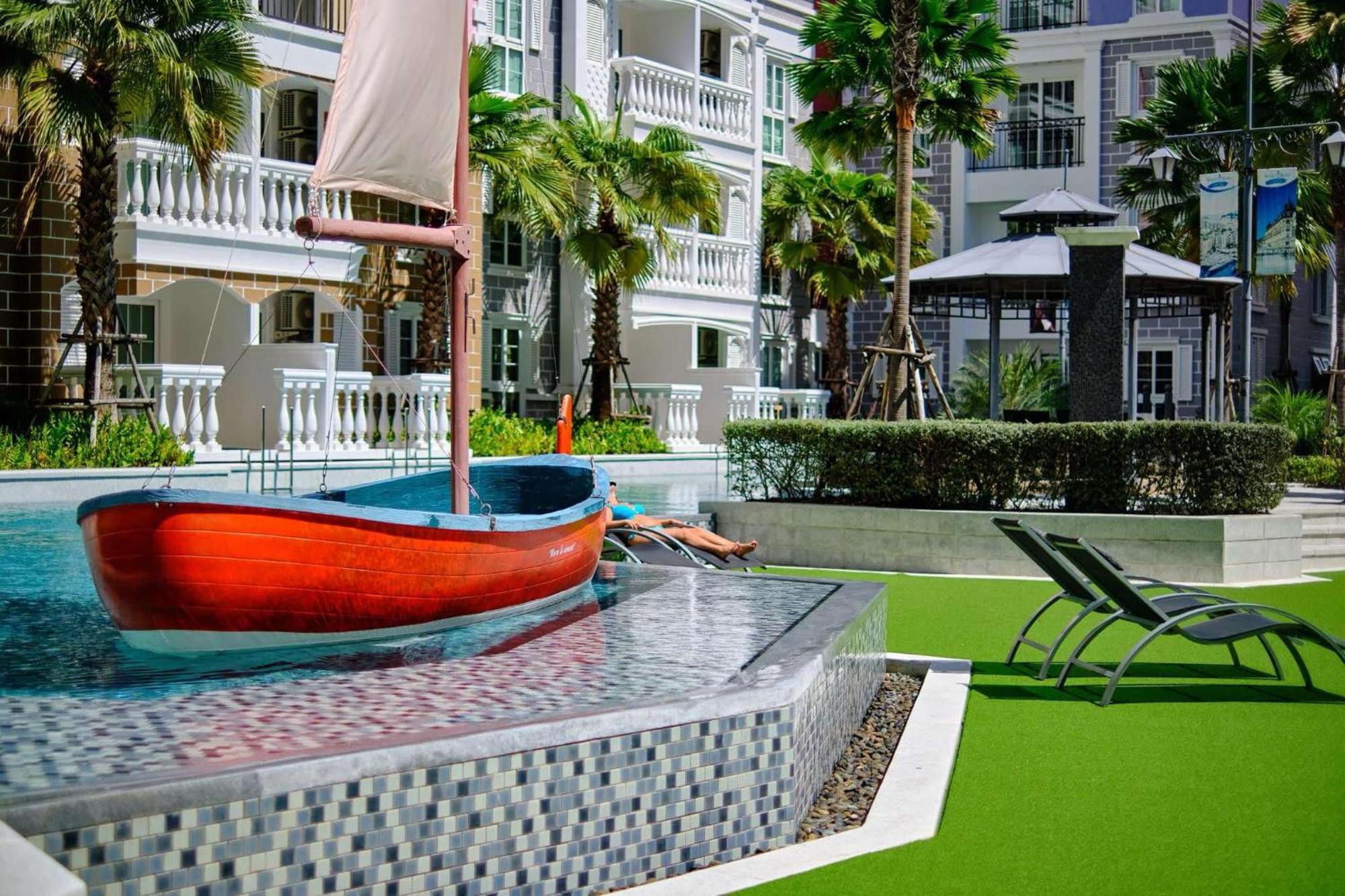 Hotel Seven Seas Cote De Azur Na Chom Thian Exterior foto